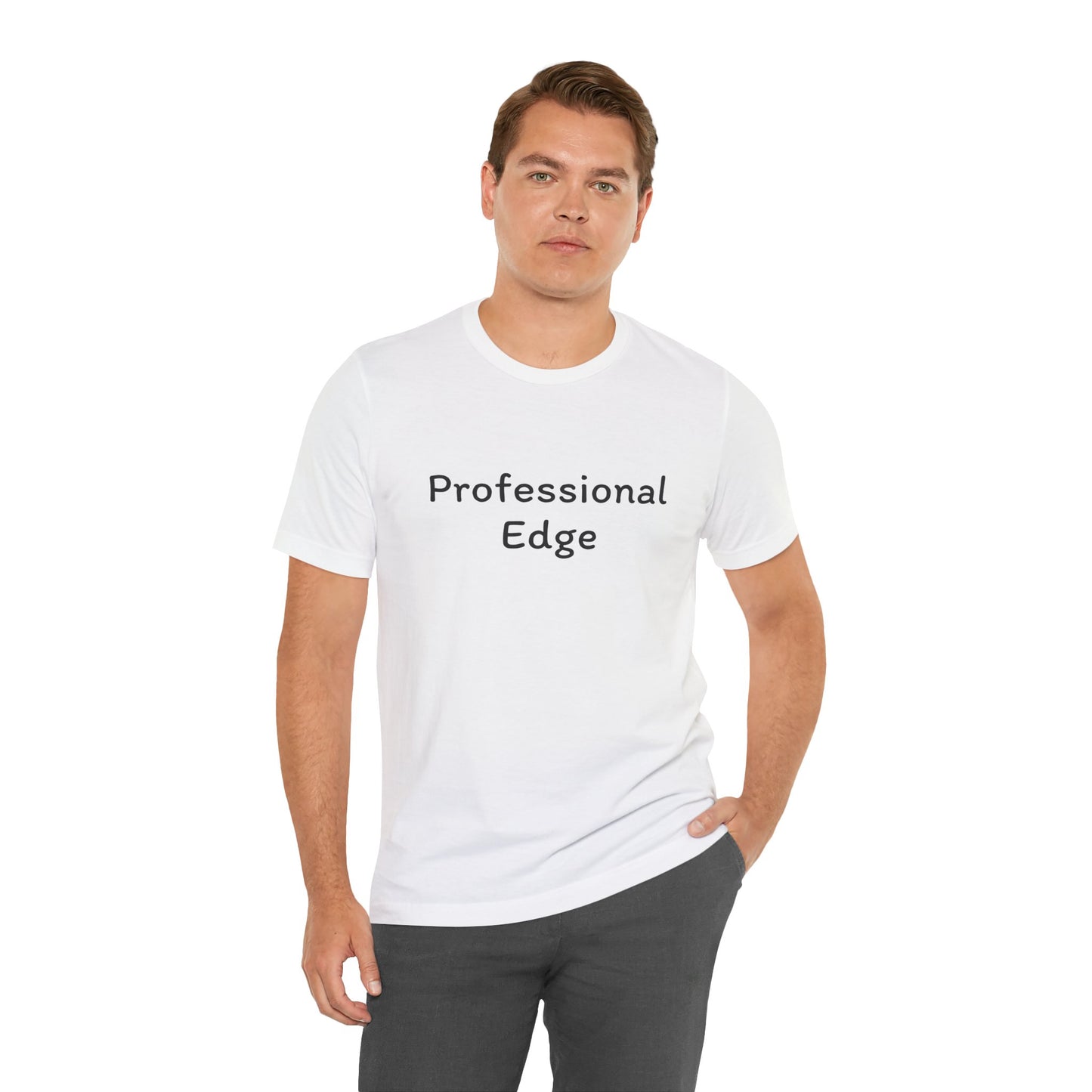 Professional Edge Unisex Jersey Tee - Empower Your Style