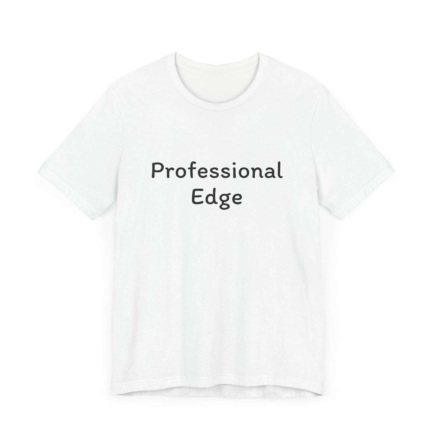 Professional Edge Unisex Jersey Tee - Empower Your Style