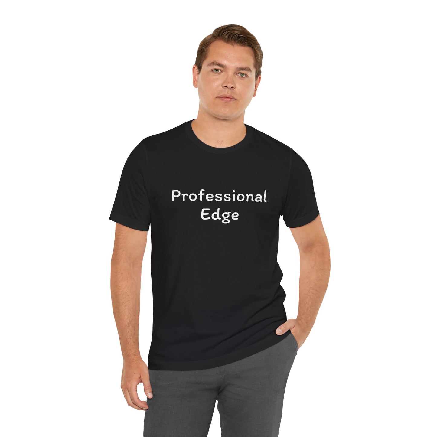 Professional Edge Unisex Jersey Tee - Empower Your Style