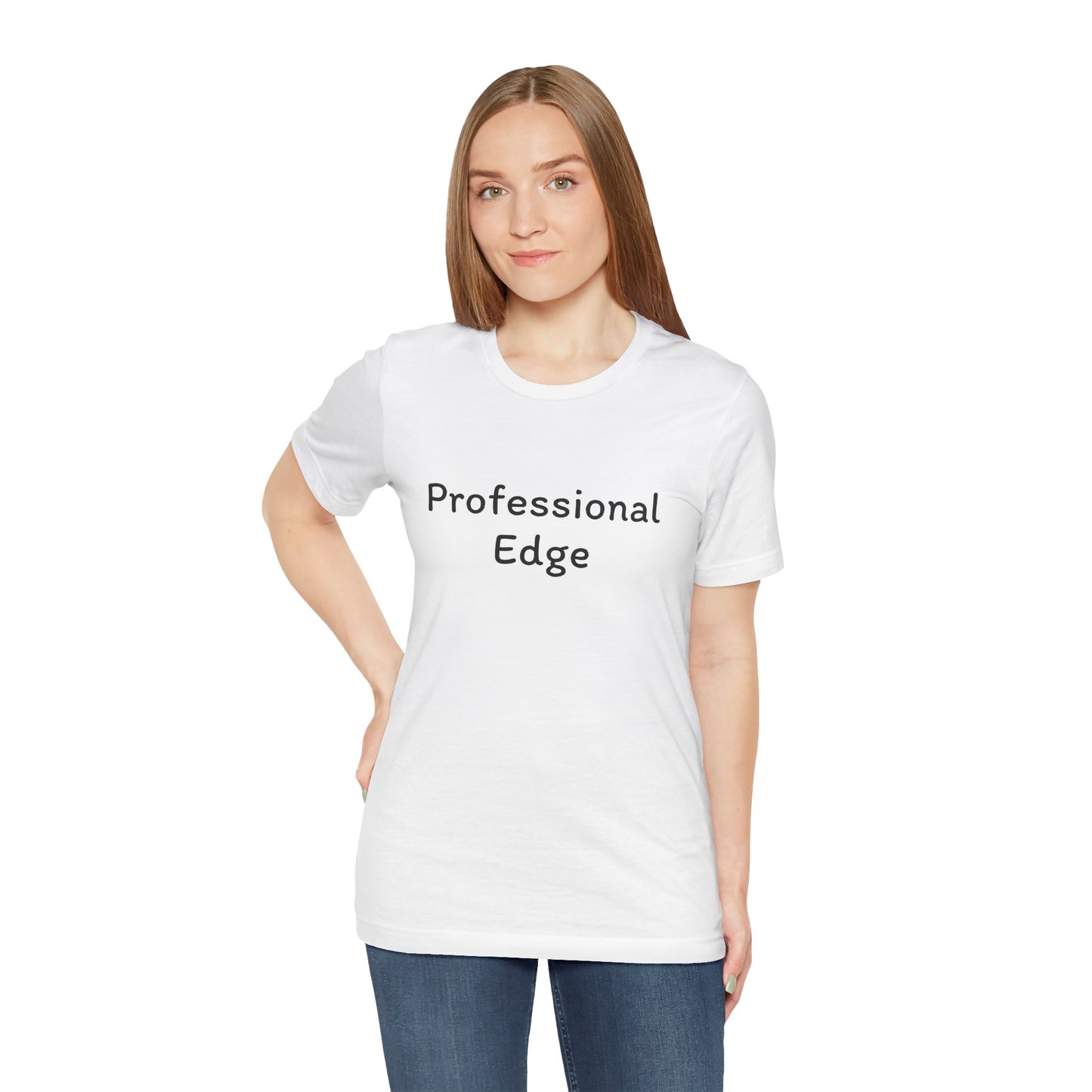 Professional Edge Unisex Jersey Tee - Empower Your Style