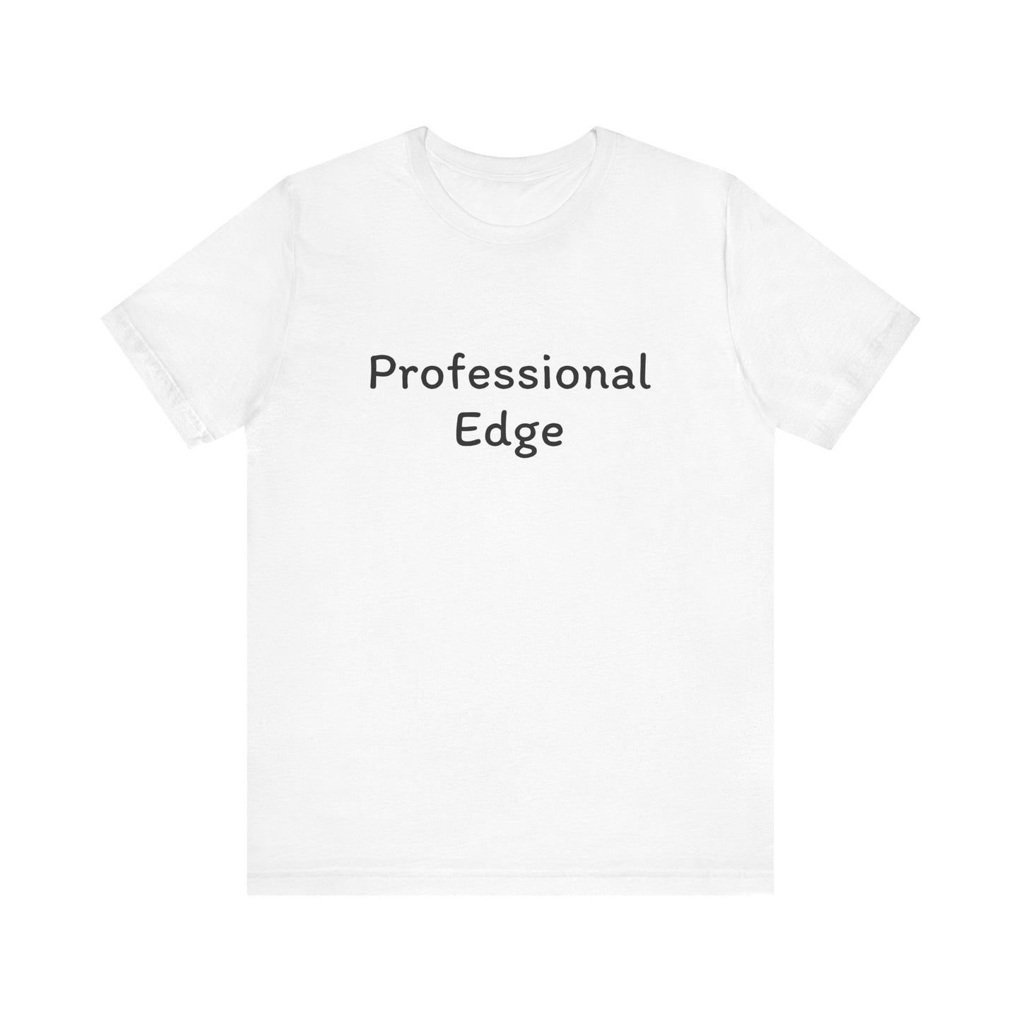 Professional Edge Unisex Jersey Tee - Empower Your Style