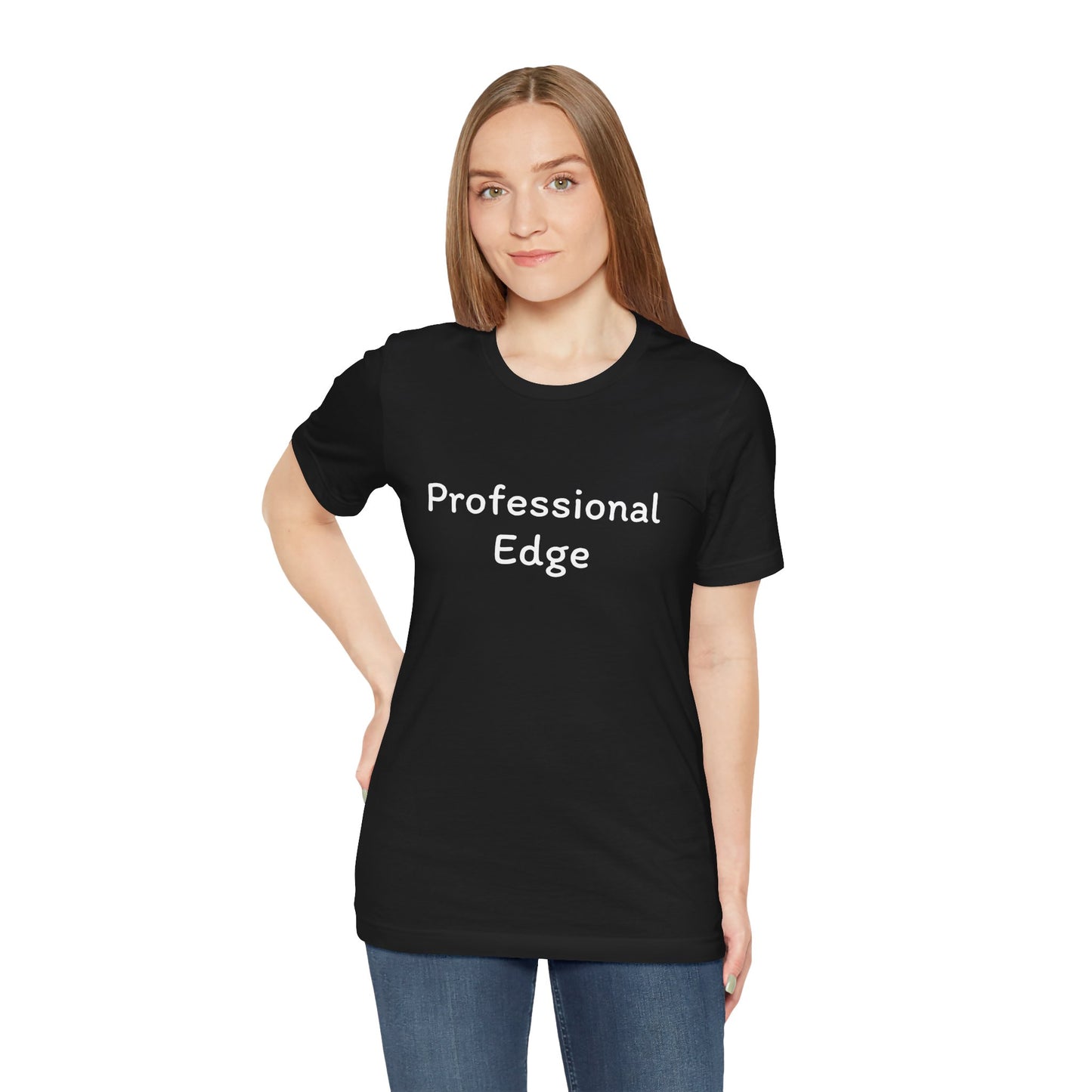 Professional Edge Unisex Jersey Tee - Empower Your Style